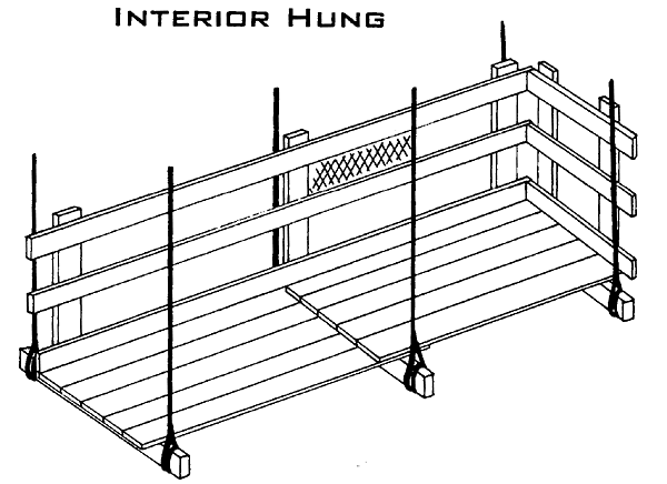 Swing Stage / Suspended Scaffolding System Explained - Scaffold Pole