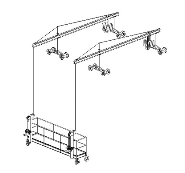 catenary scaffold