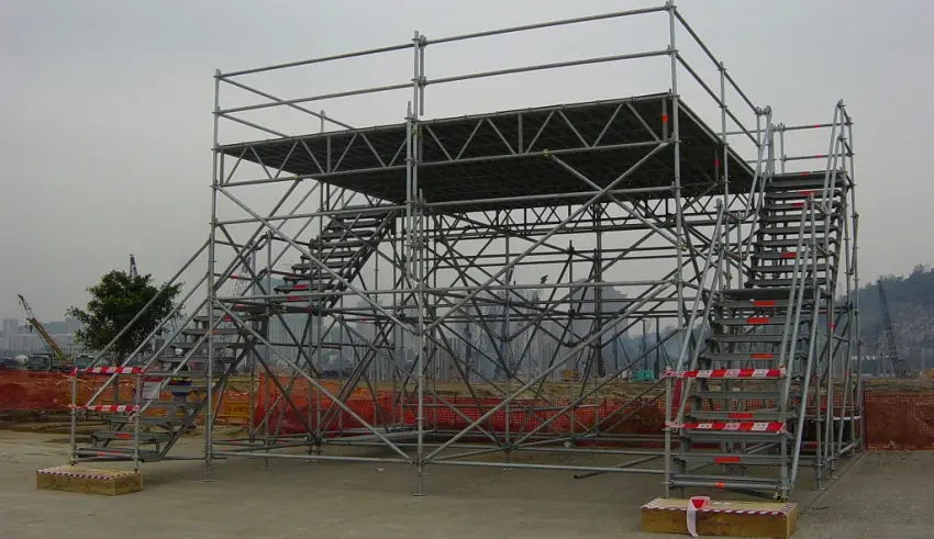 The Modular / System Scaffolding System Explained - Scaffold Pole